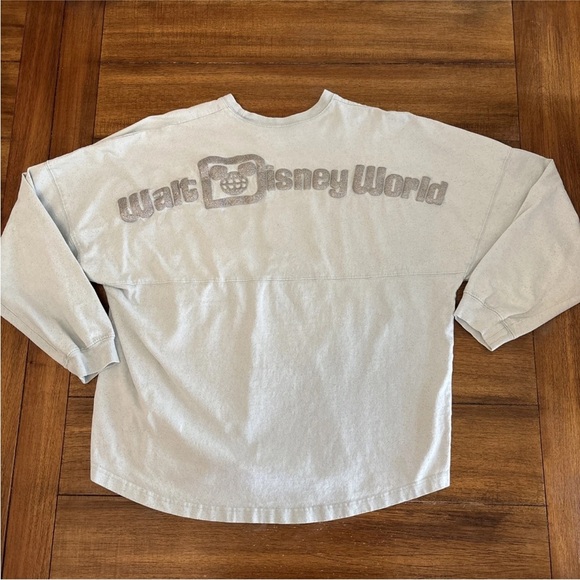 Walt Disney World Retro “D” Blue Spirit Jersey Long-Sleeve Tee XL 1971 Logo - Picture 1 of 11